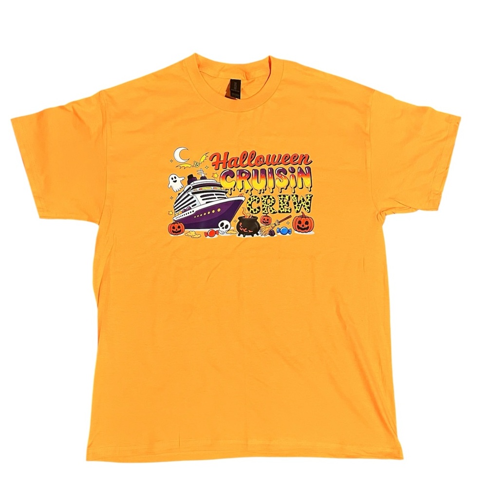 Halloween Cruise Orange T-Shirt